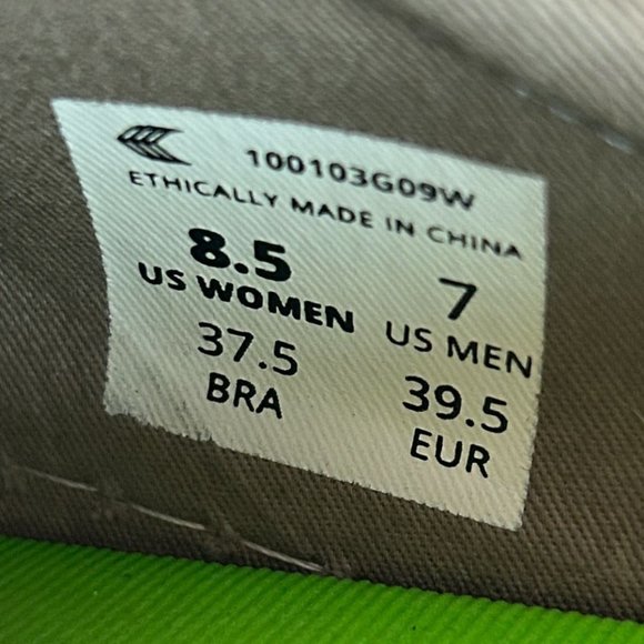 Cariuma OCA Canvas Sneakers Womens 8.5 Mens 7 Gray Lace Up Low Top Casual - Picture 9 of 10